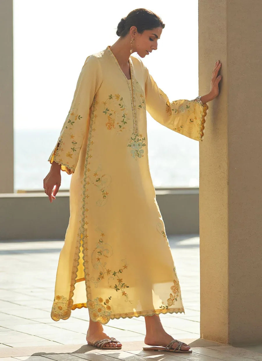 Farah Talib Aziz | Laani The Kaftan Edit | Lira Lemon - Rang-e-Khaas