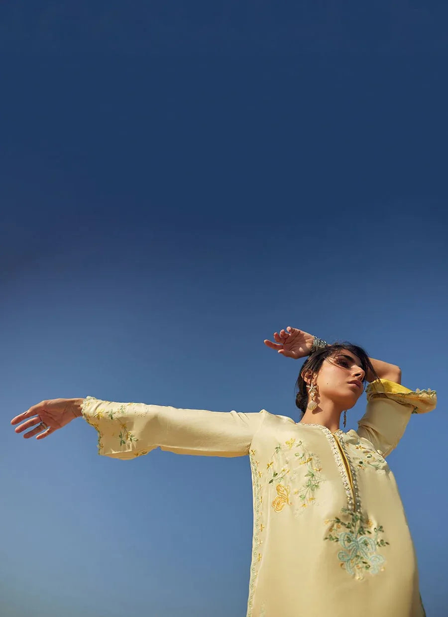 Farah Talib Aziz | Laani The Kaftan Edit | Lira Lemon - Rang-e-Khaas