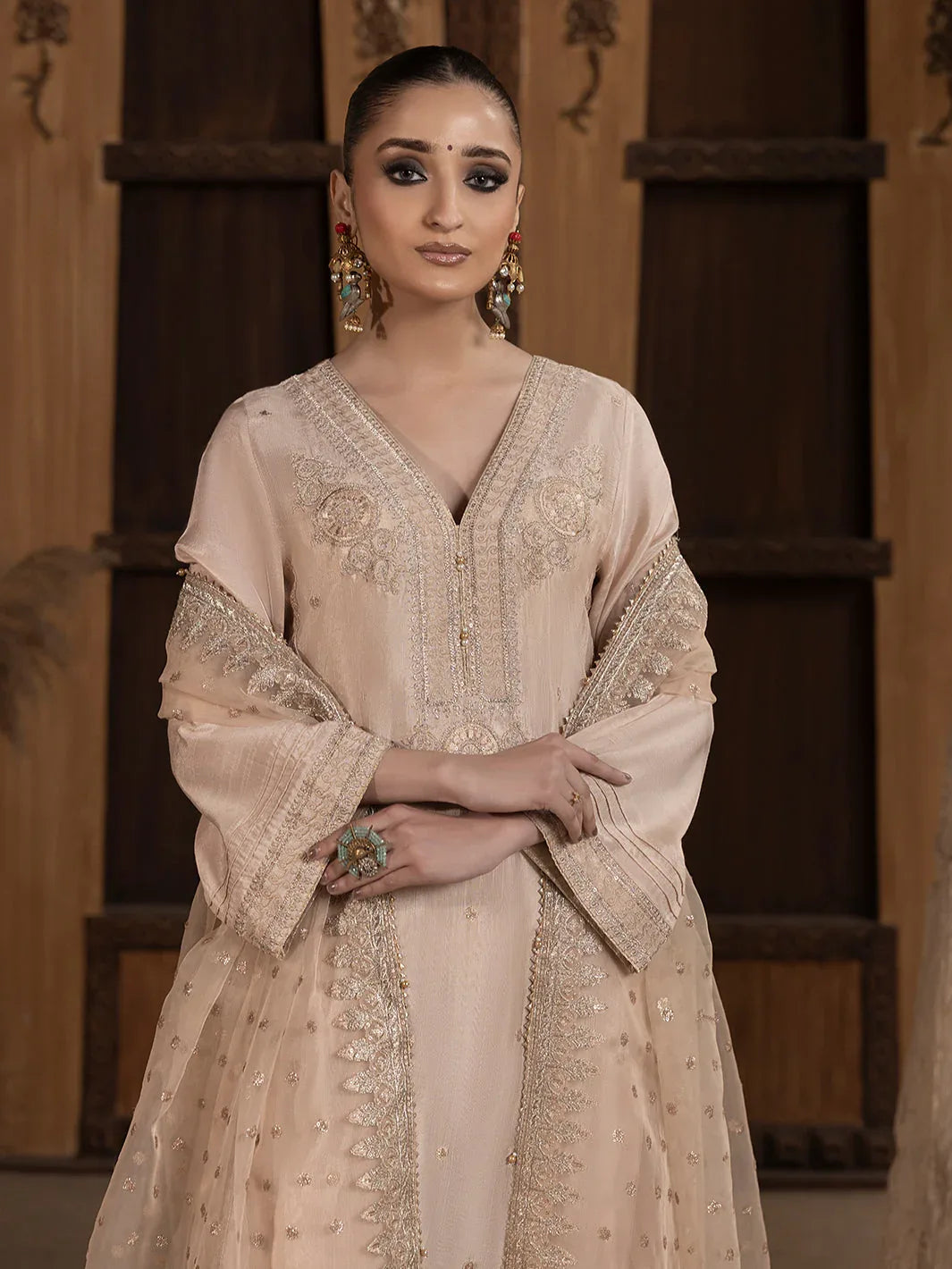 Hem Stitch | Raw Silk Edit 25 |Janan - Rang-e-Khaas