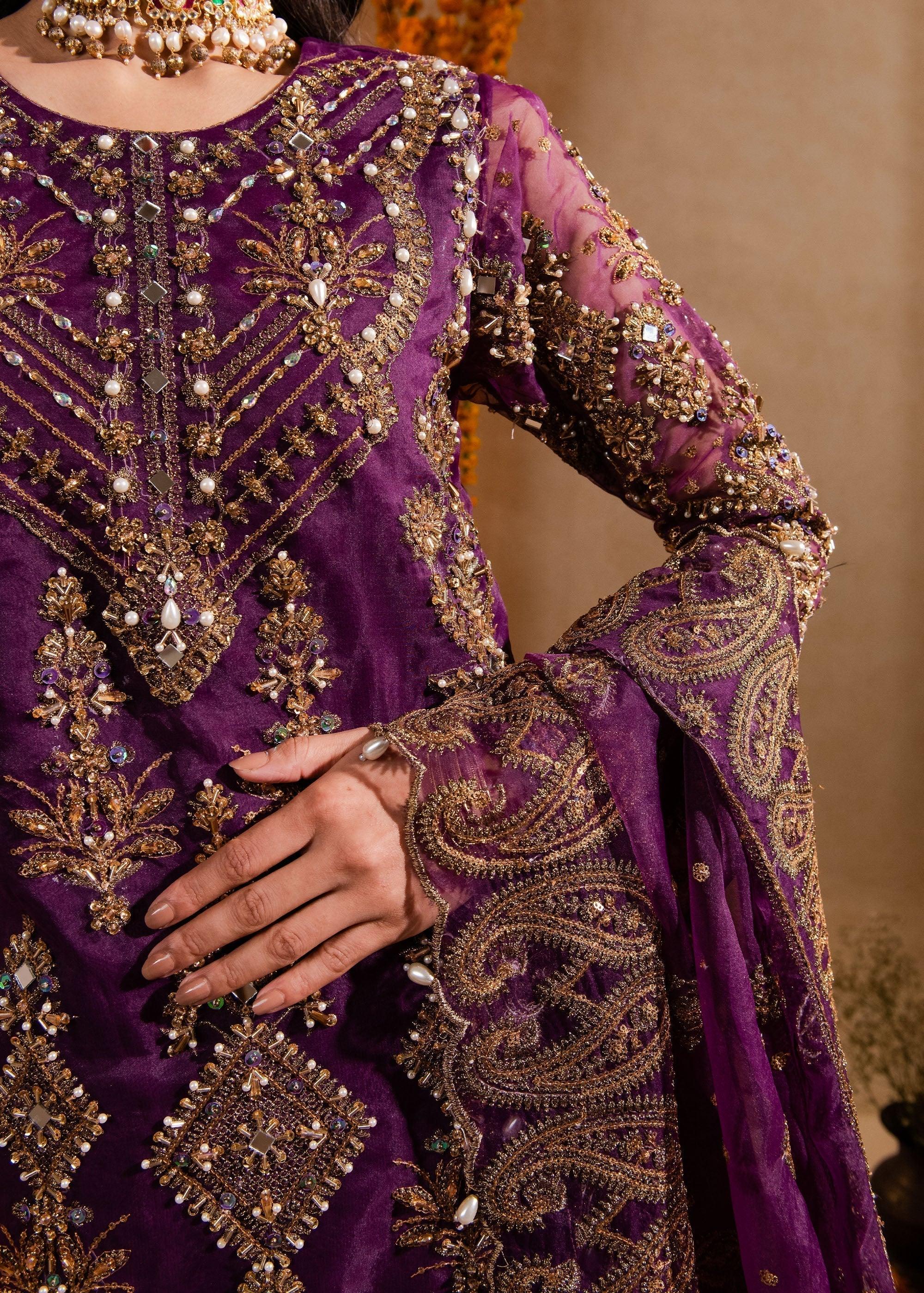 Maria Osama Khan | Sajni Wedding Festive | Yashfa - Rang-e-Khaas