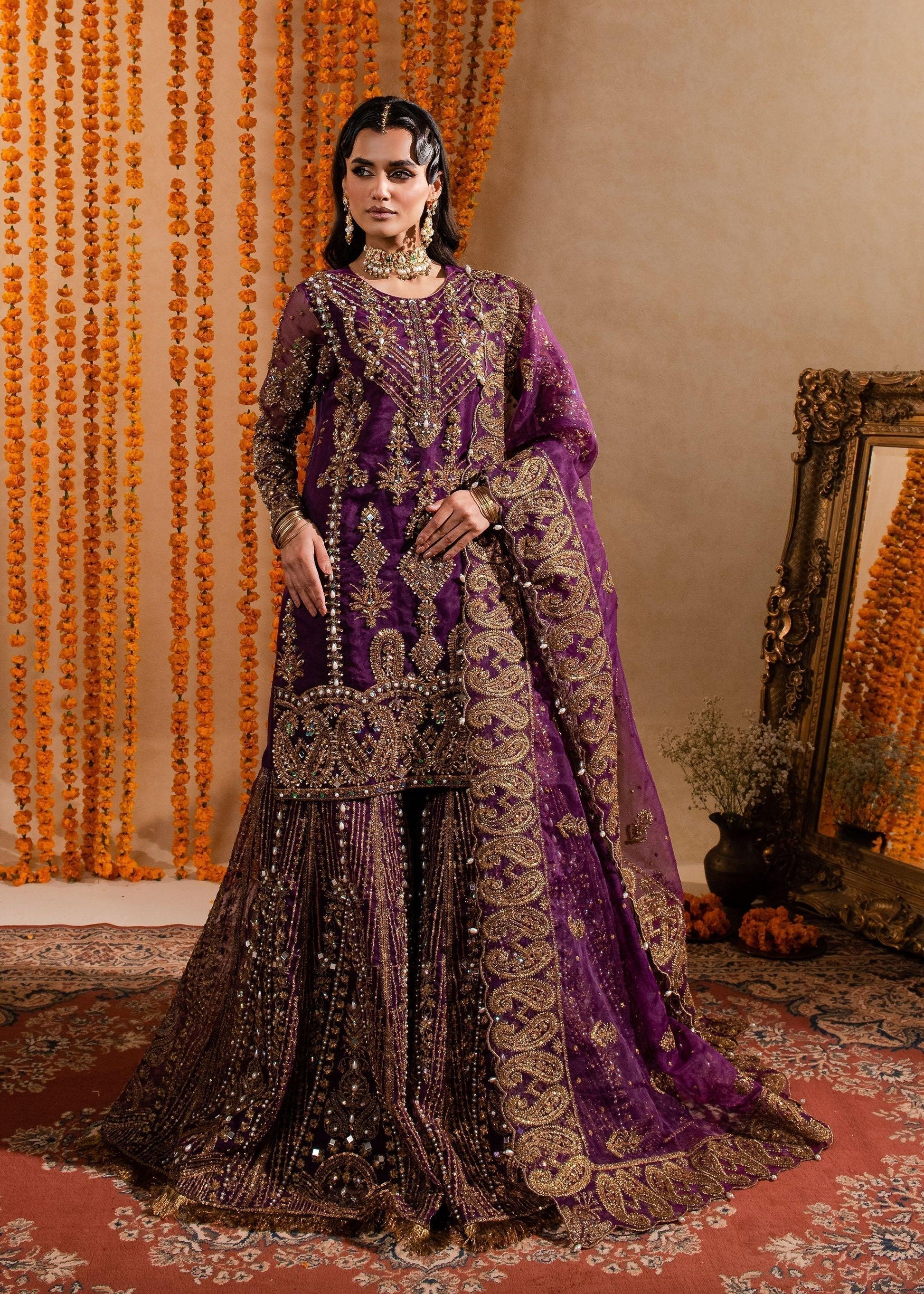 Maria Osama Khan | Sajni Wedding Festive | Yashfa - Rang-e-Khaas