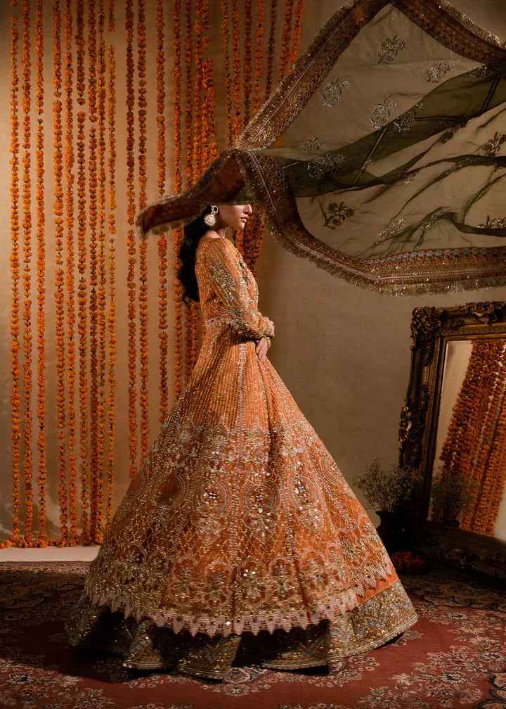 Maria Osama Khan | Sajni Wedding Festive | Anchal - Rang-e-Khaas