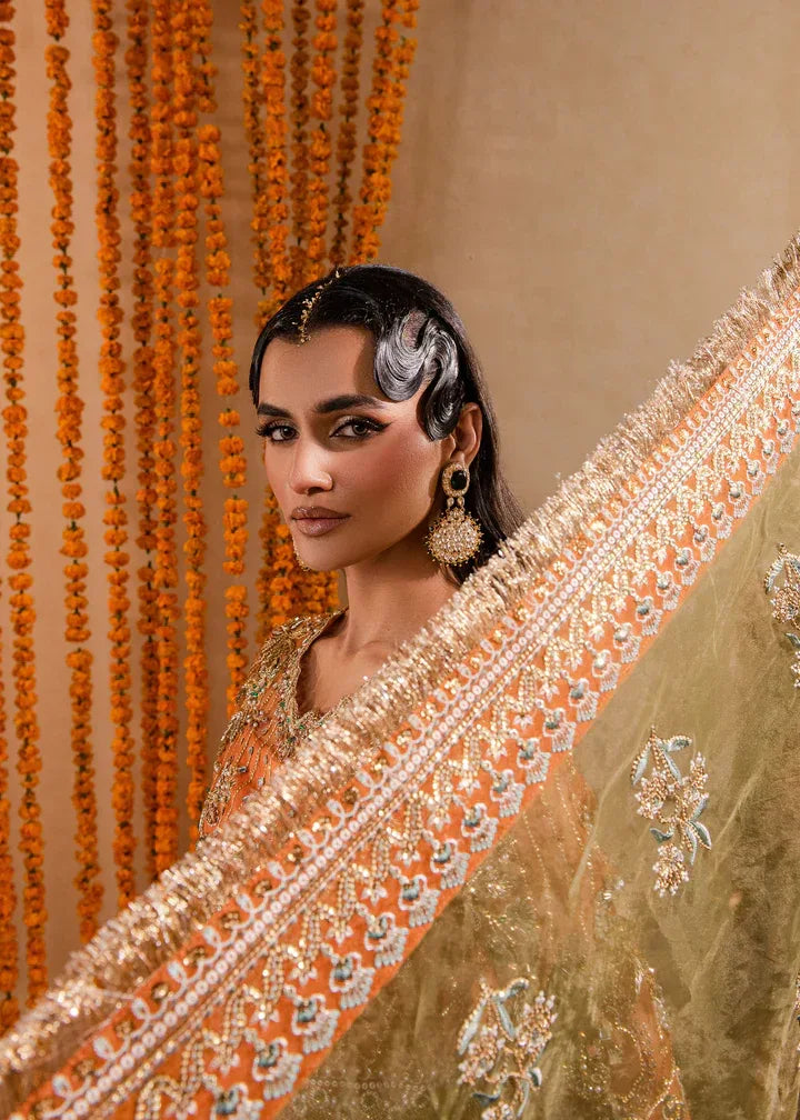Maria Osama Khan | Sajni Wedding Festive | Anchal - Rang-e-Khaas