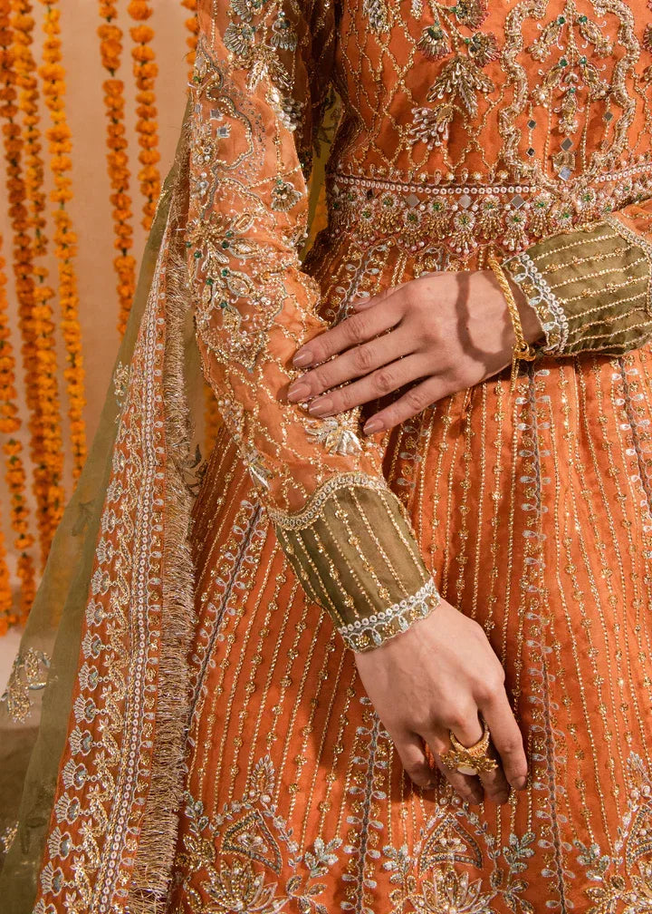 Maria Osama Khan | Sajni Wedding Festive | Anchal - Rang-e-Khaas