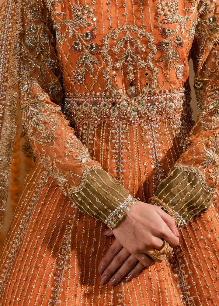 Maria Osama Khan | Sajni Wedding Festive | Anchal - Rang-e-Khaas