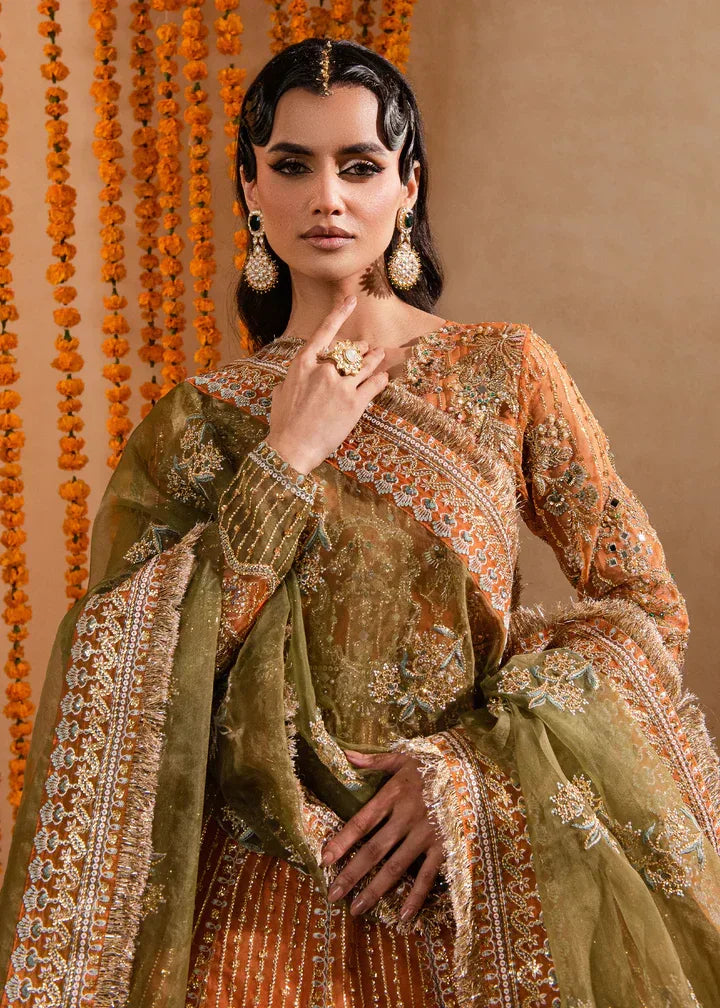 Maria Osama Khan | Sajni Wedding Festive | Anchal - Rang-e-Khaas