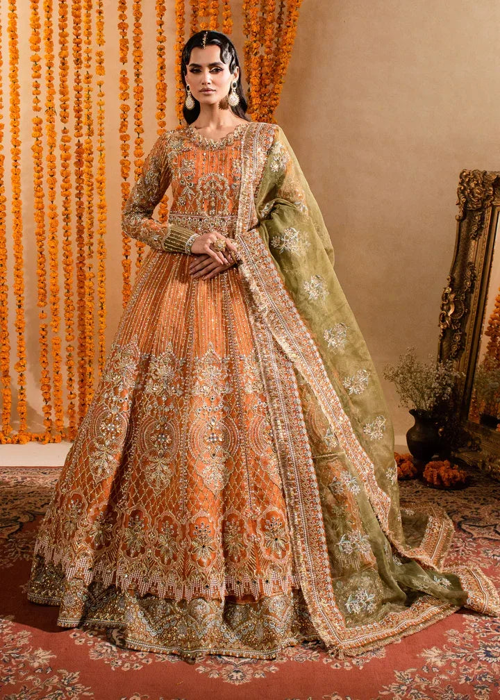 Maria Osama Khan | Sajni Wedding Festive | Anchal - Rang-e-Khaas