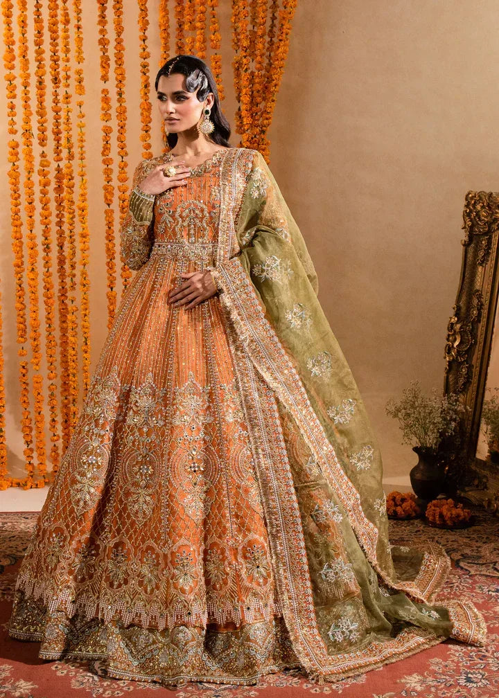 Maria Osama Khan | Sajni Wedding Festive | Anchal - Rang-e-Khaas