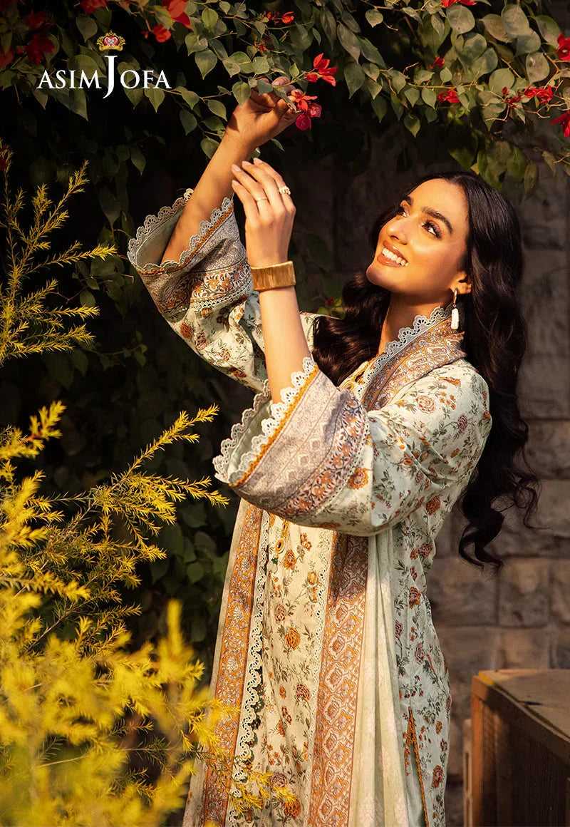 Asim Jofa | Prints Drop 2 |AJUBJ-52 - Rang-e-Khaas