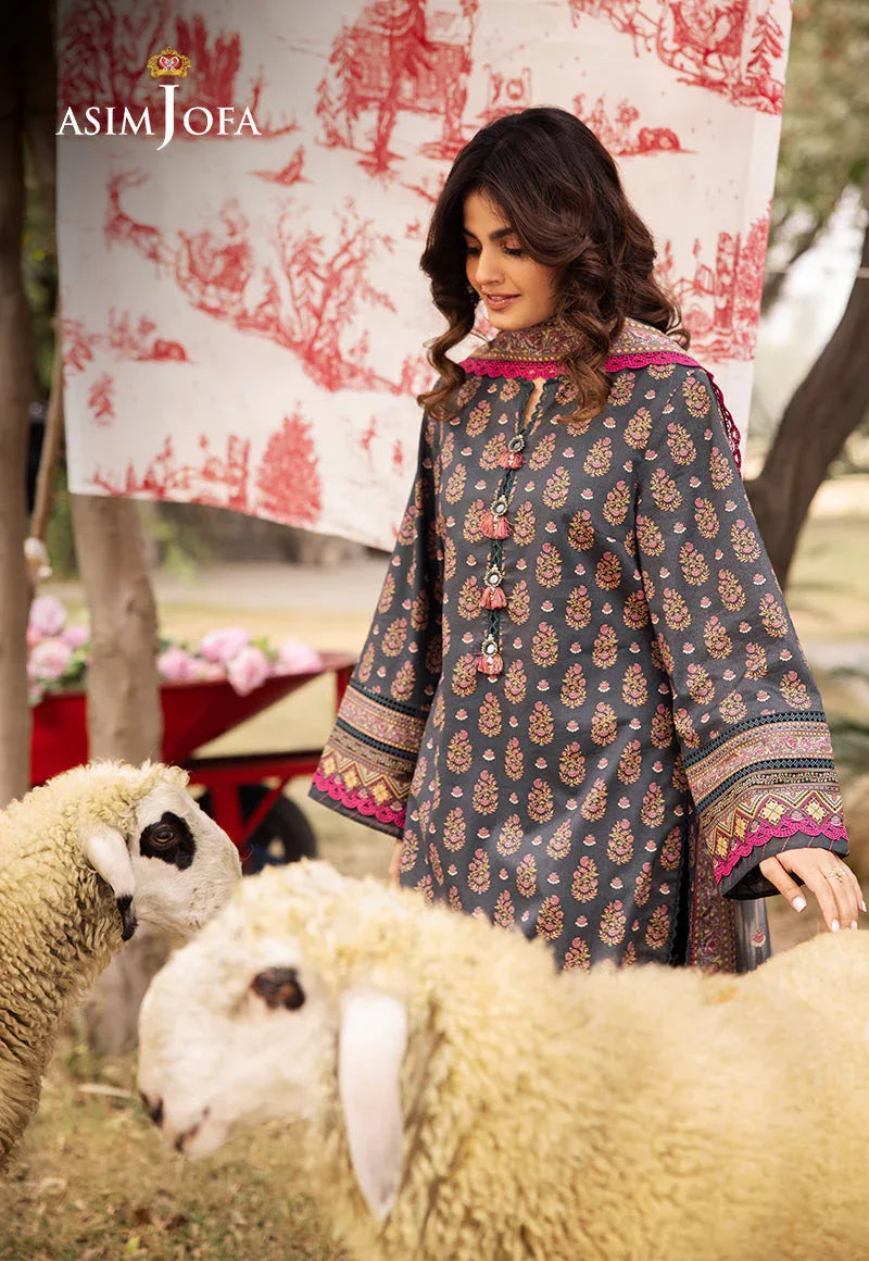 Asim Jofa | Prints Drop 2 | AJUBJ-49 - Rang-e-Khaas