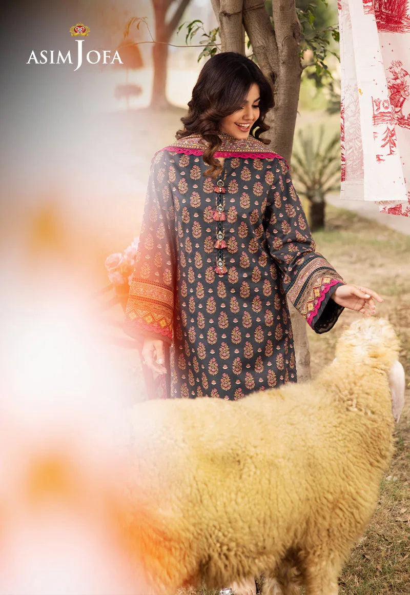 Asim Jofa | Prints Drop 2 | AJUBJ-49 - Rang-e-Khaas