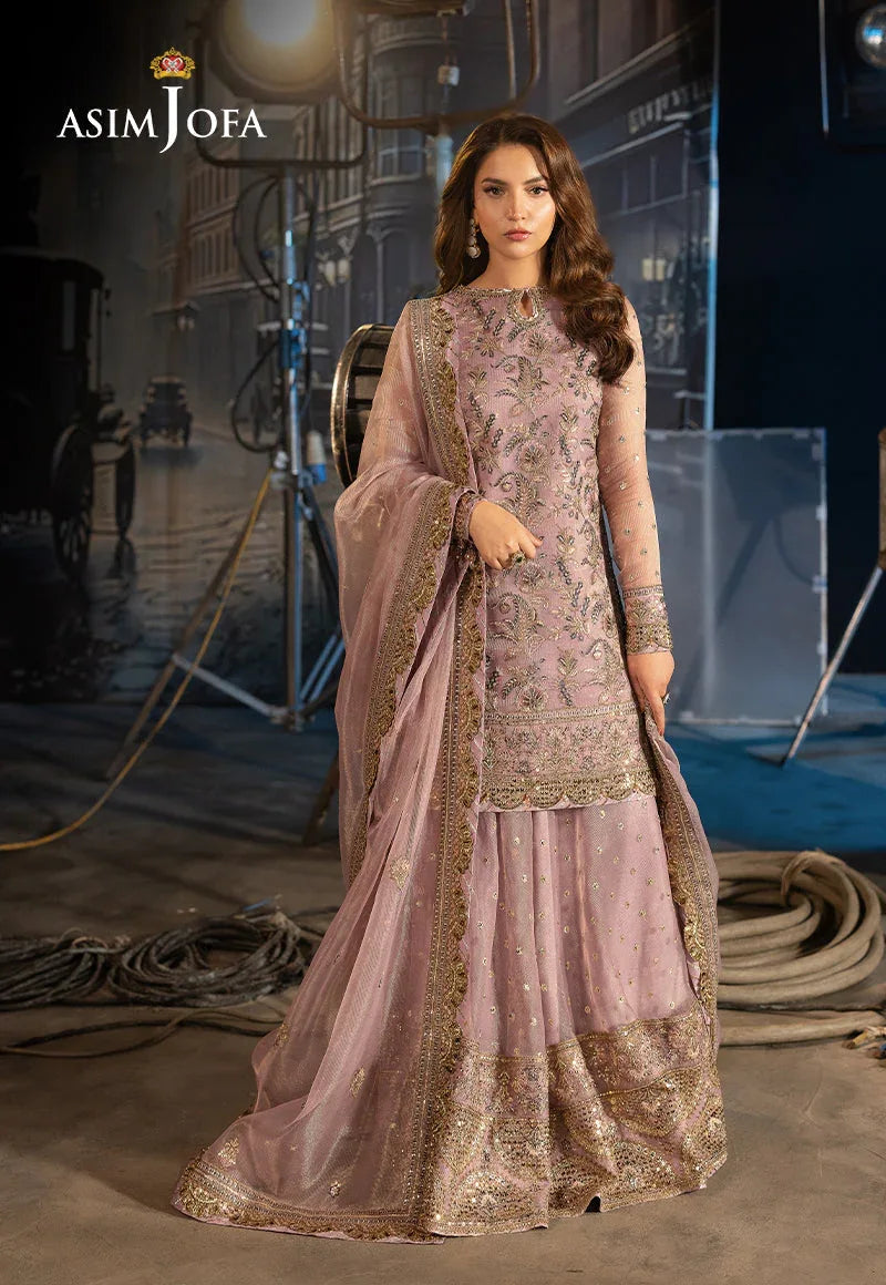 Asim Jofa | Luxury Festive Rejoice | AJLFF-18 - Rang-e-Khaas