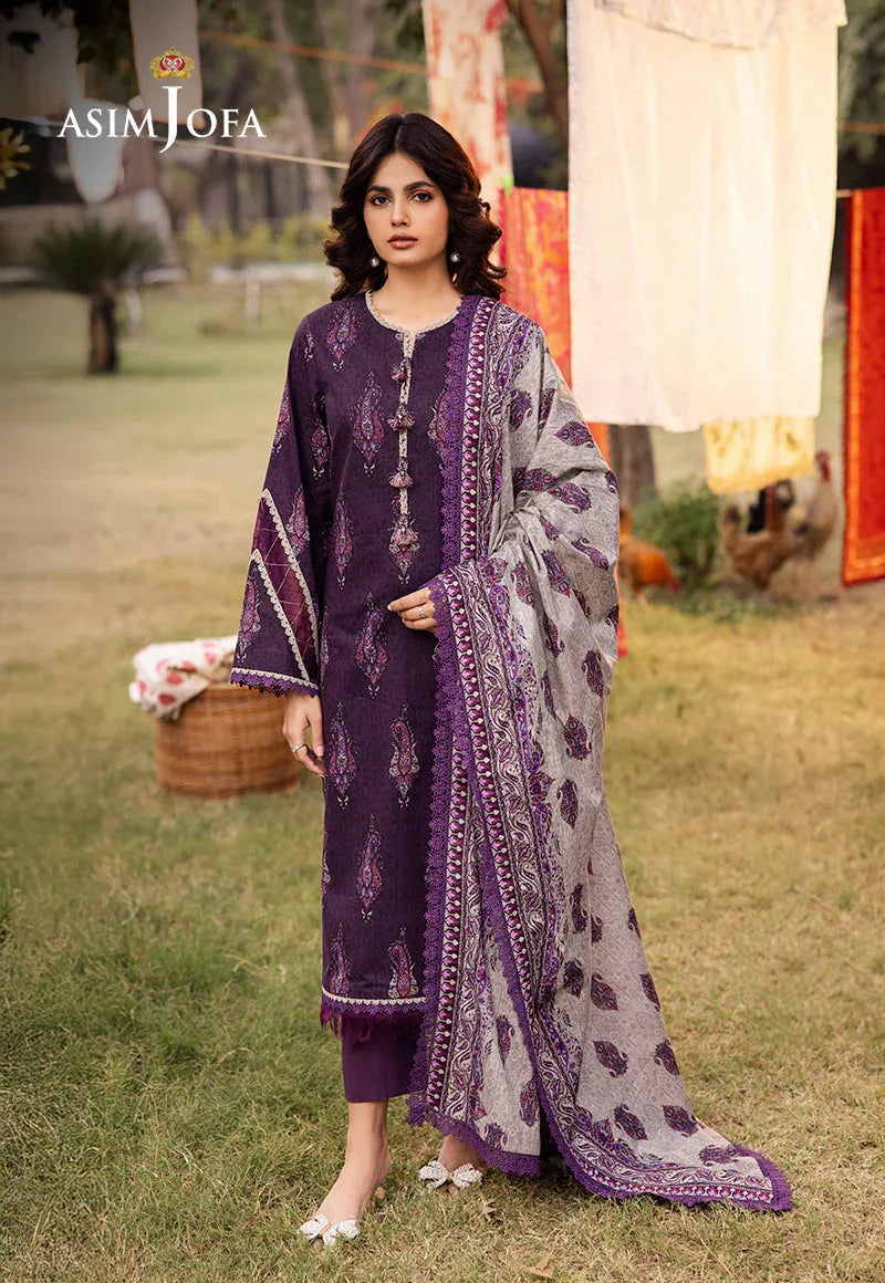 Asim Jofa | Prints Drop 2 | AJUBJ-27 - Rang-e-Khaas