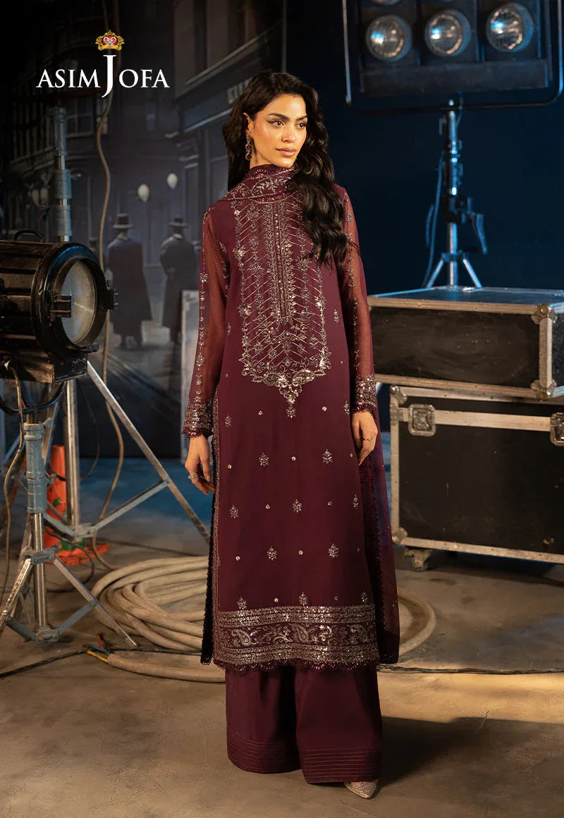 Asim Jofa | Luxury Festive Rejoice | AJLFF-06 - Rang-e-Khaas