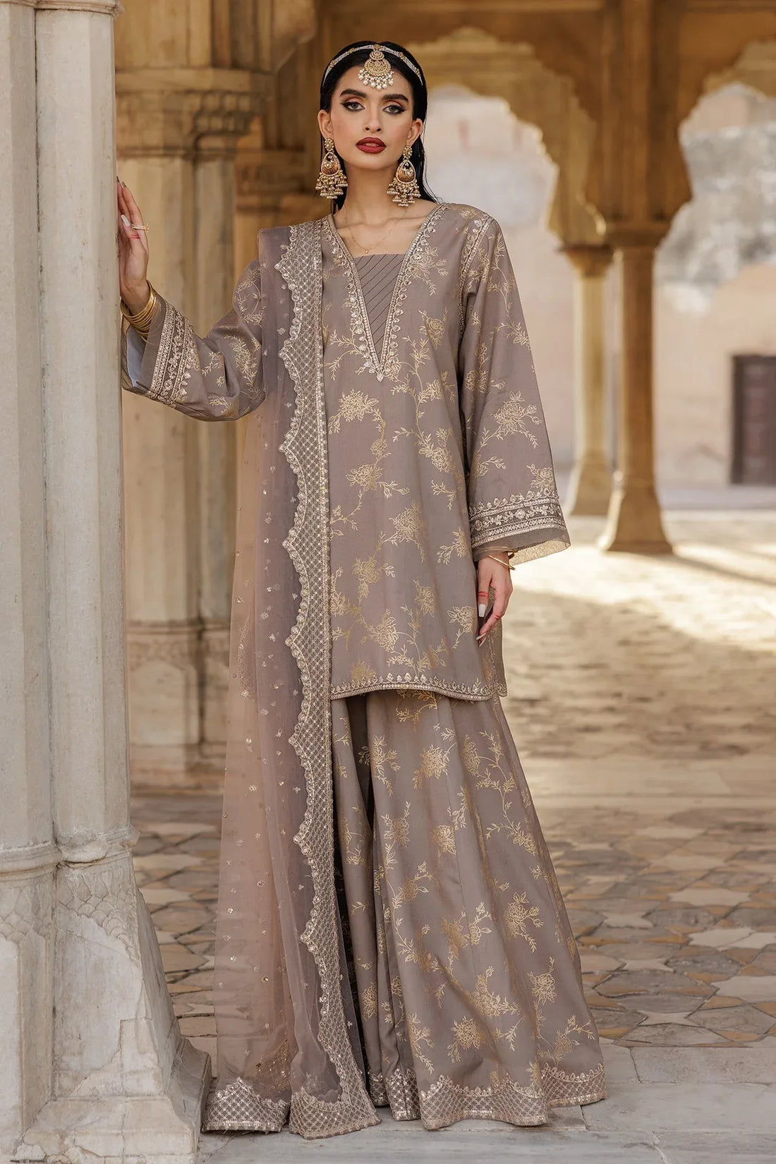 Charizma | Festive Pret | CMA-5-043 - Rang-e-Khaas