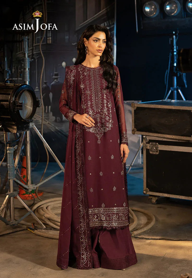 Asim Jofa | Luxury Festive Rejoice | AJLFF-06 - Rang-e-Khaas