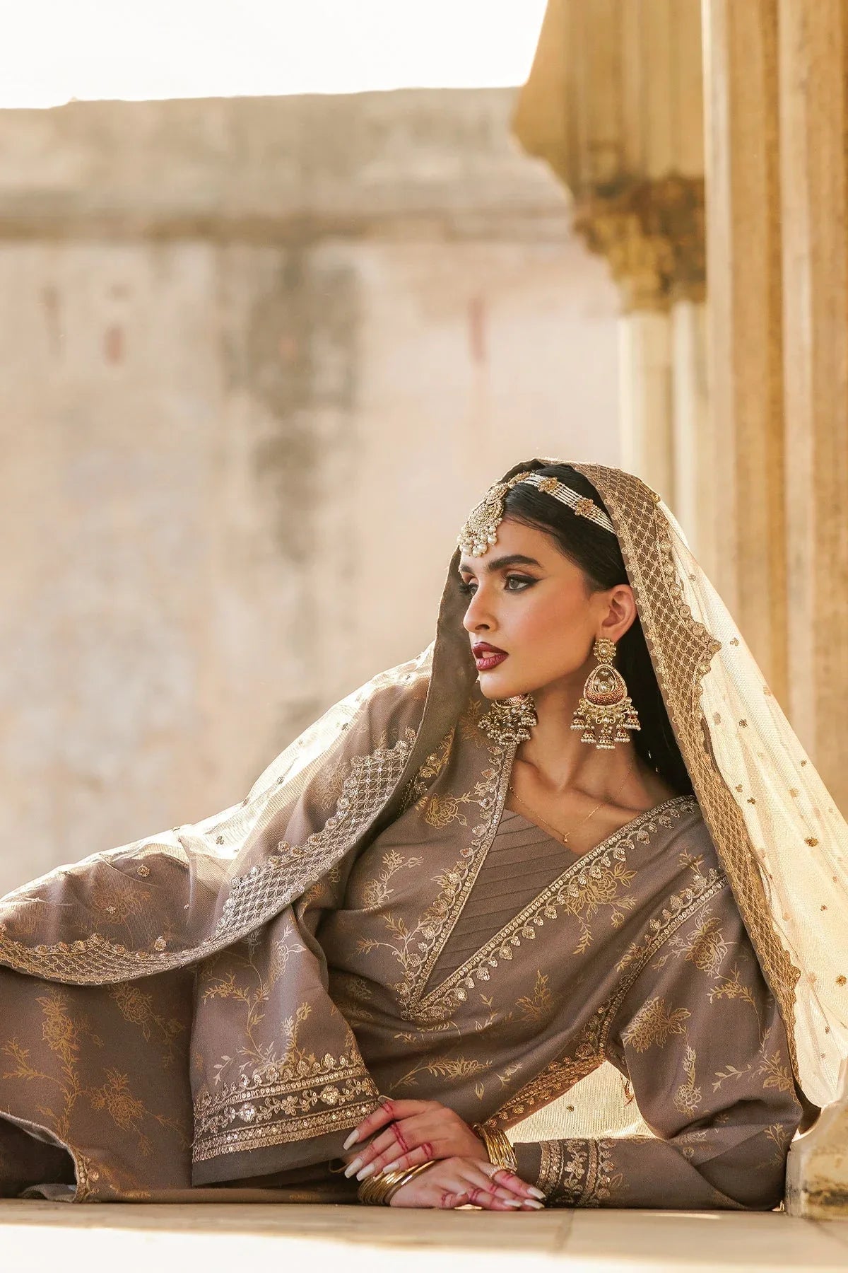 Charizma | Festive Pret | CMA-5-043 - Rang-e-Khaas