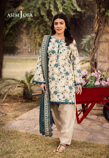 Asim Jofa | Prints Drop 2 | AJUBJ-34 - Rang-e-Khaas