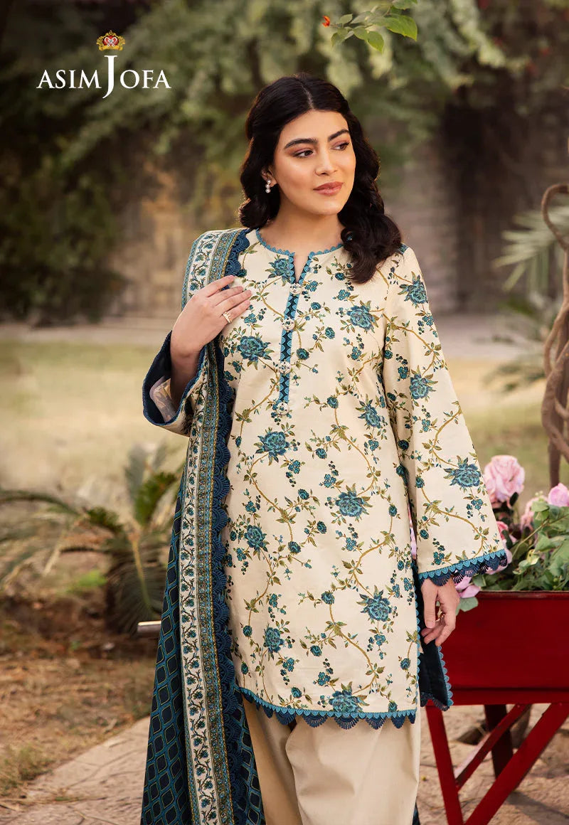 Asim Jofa | Prints Drop 2 | AJUBJ-34 - Rang-e-Khaas