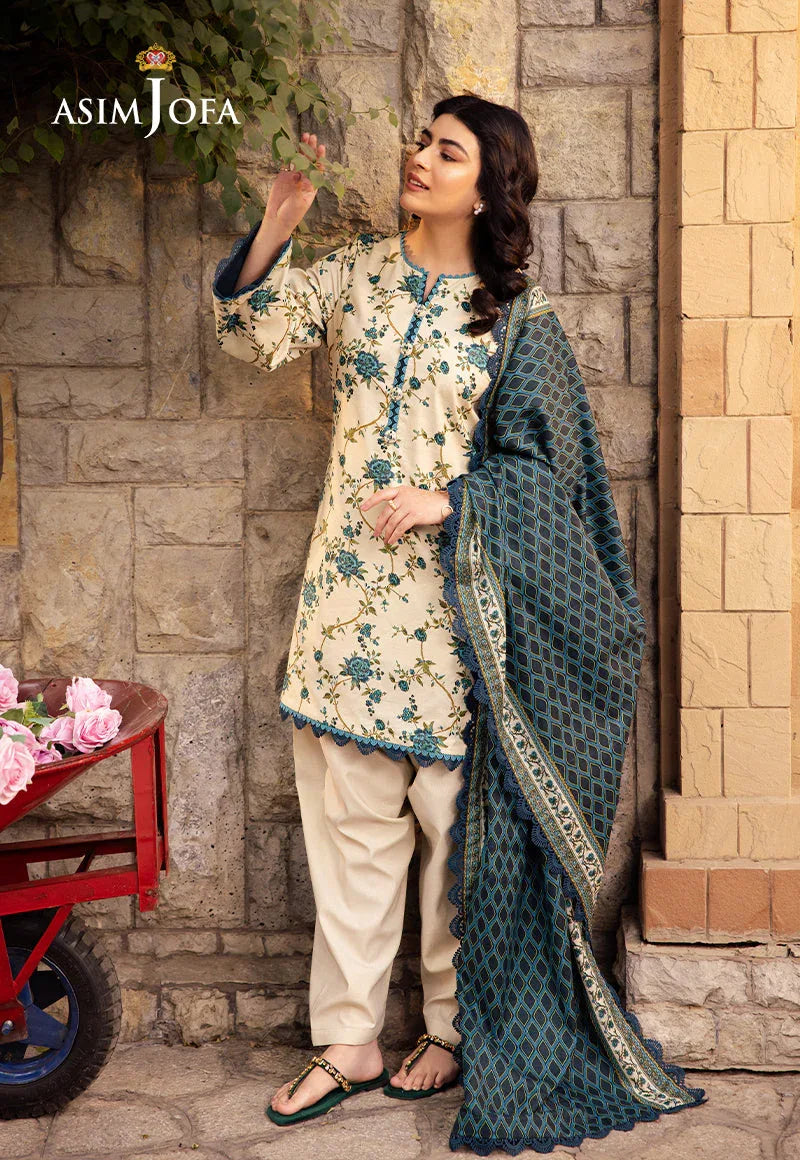 Asim Jofa | Prints Drop 2 | AJUBJ-34 - Rang-e-Khaas