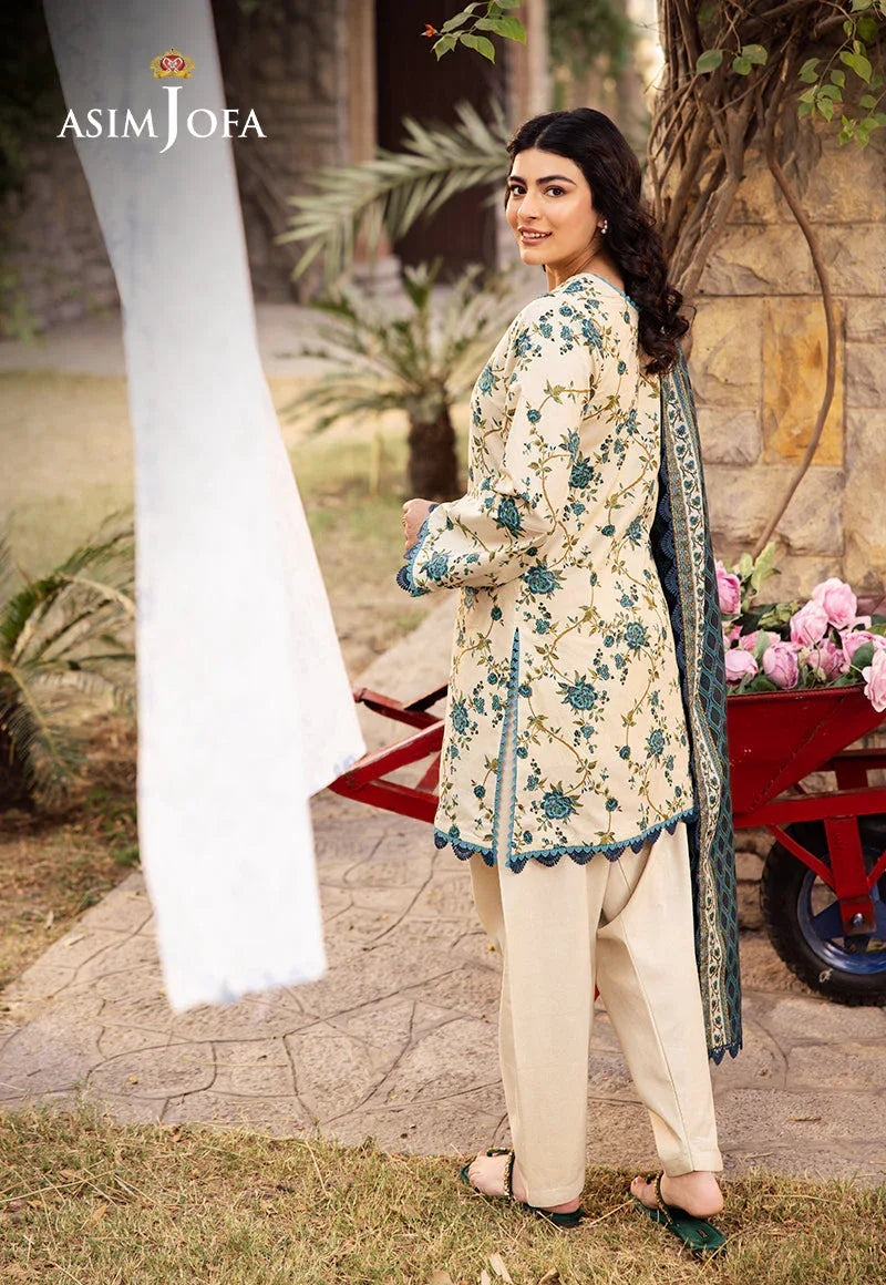 Asim Jofa | Prints Drop 2 | AJUBJ-34 - Rang-e-Khaas
