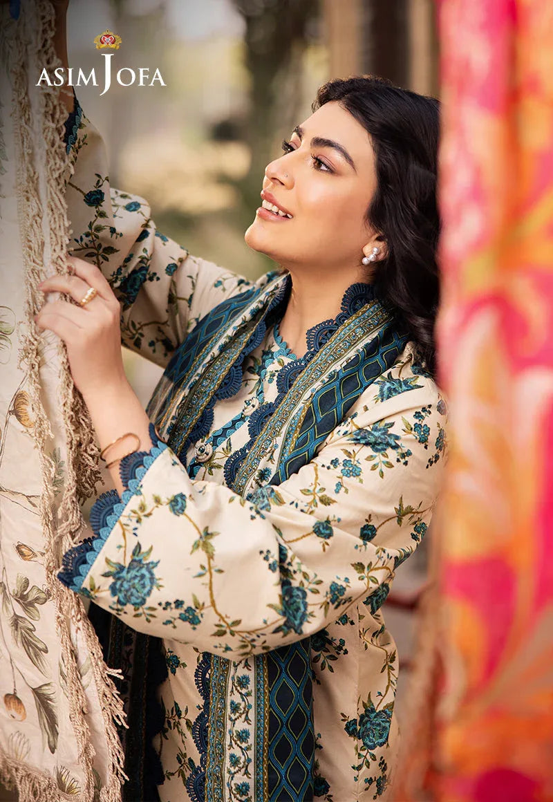 Asim Jofa | Prints Drop 2 | AJUBJ-34 - Rang-e-Khaas