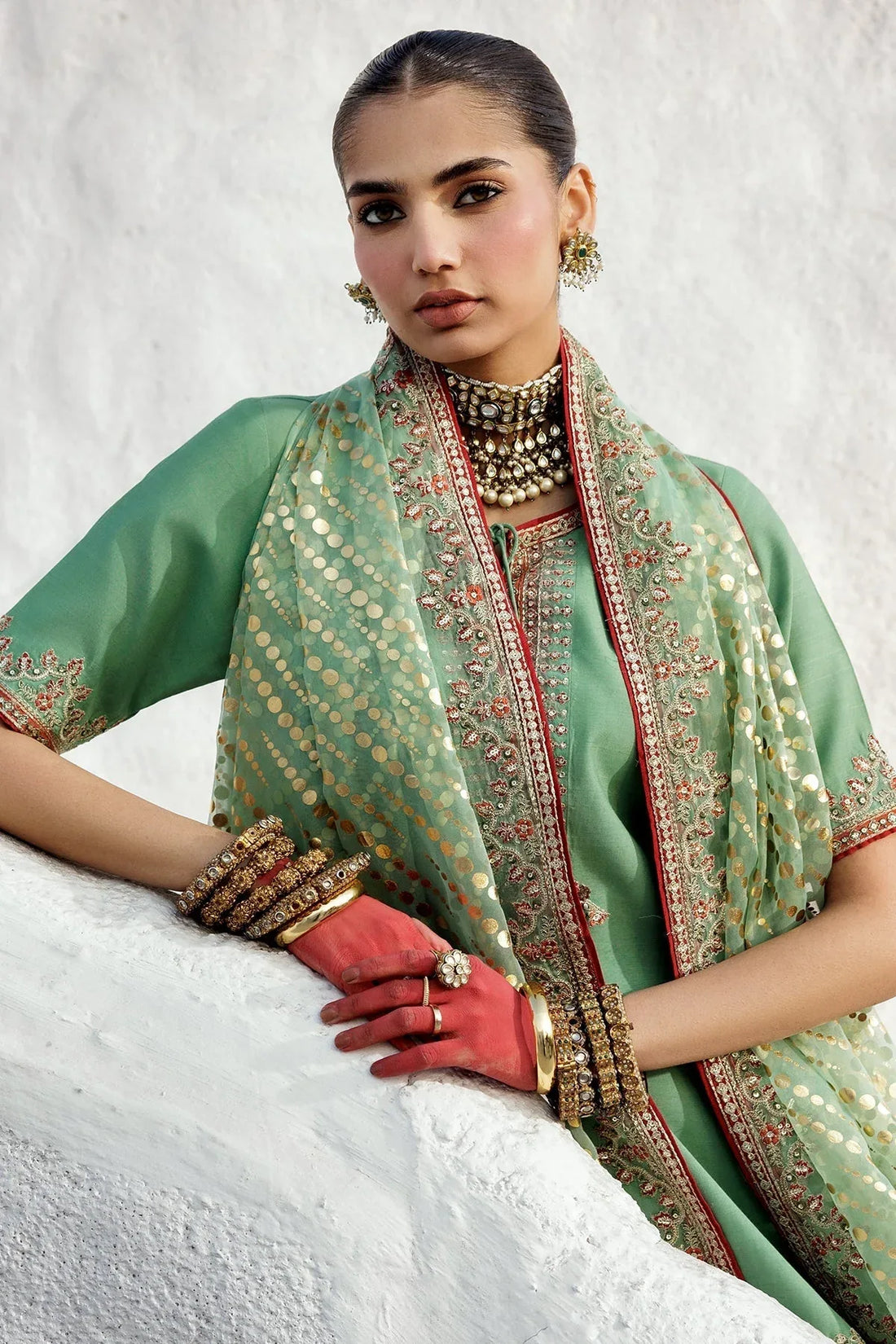 Charizma | Festive Pret | CMA-5-017 G - Rang-e-Khaas