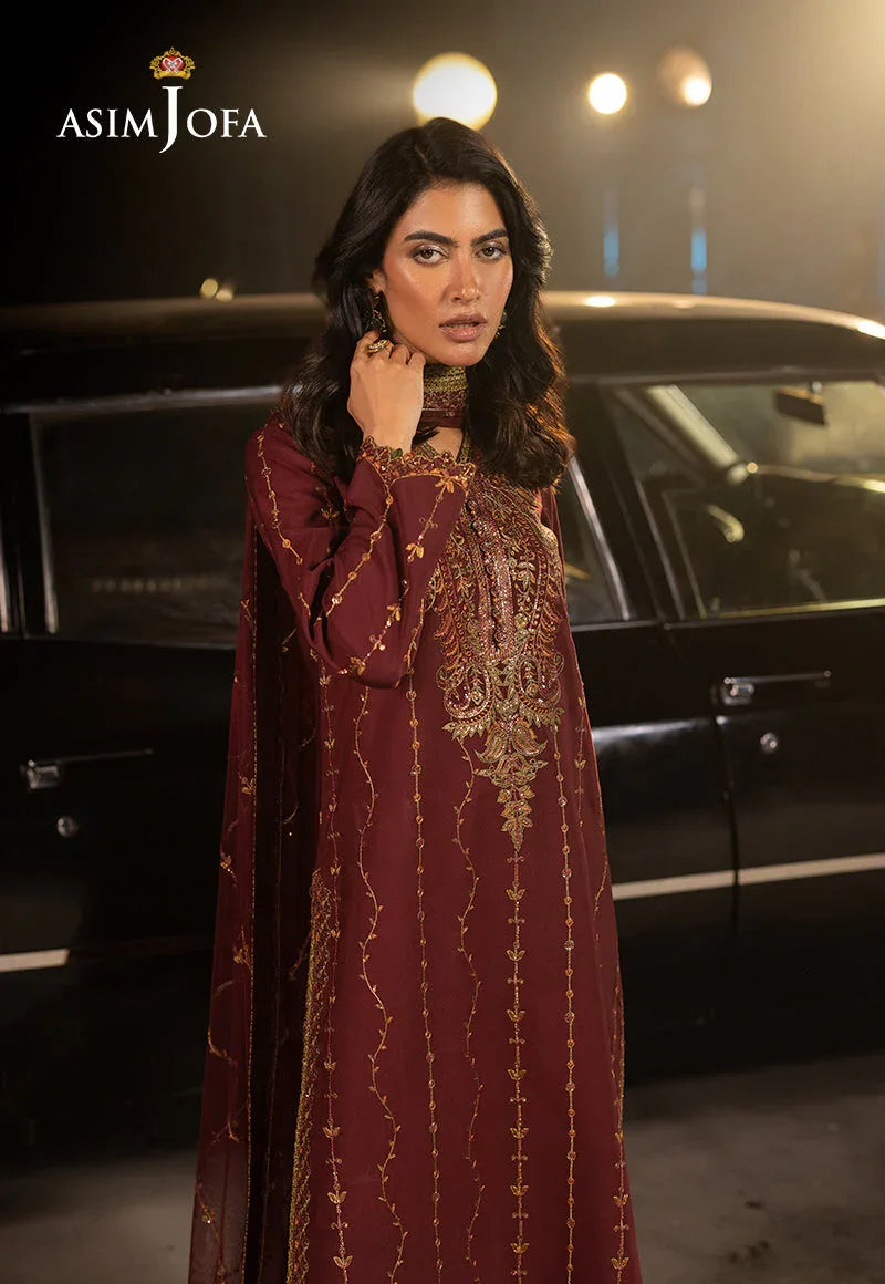Asim Jofa | Luxury Festive Rejoice | AJLFF-04 - Rang-e-Khaas