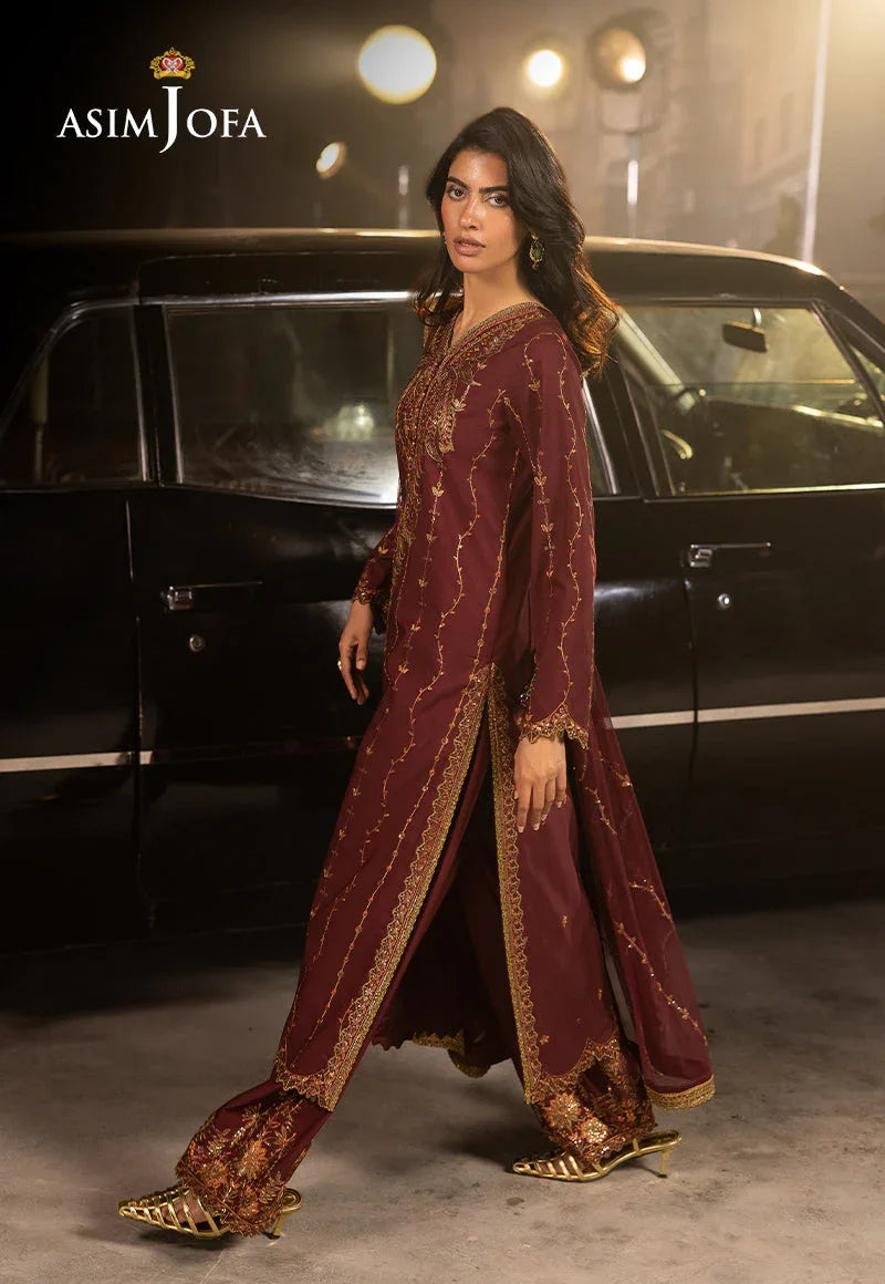 Asim Jofa | Luxury Festive Rejoice | AJLFF-04 - Rang-e-Khaas