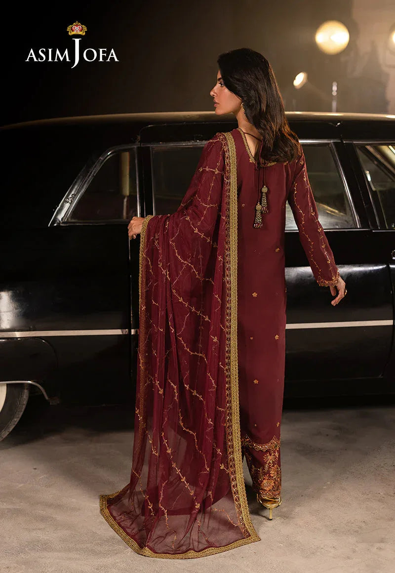 Asim Jofa | Luxury Festive Rejoice | AJLFF-04 - Rang-e-Khaas