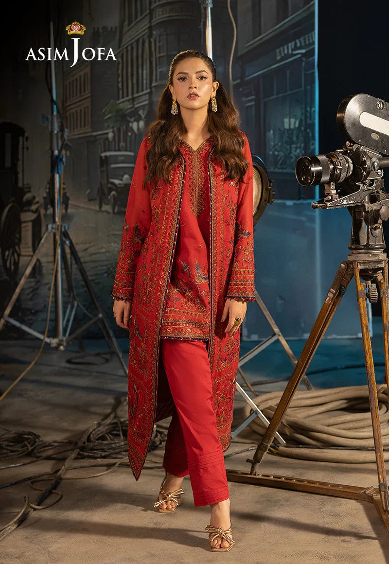 Asim Jofa | Luxury Festive Rejoice | AJLFF-12 - Rang-e-Khaas
