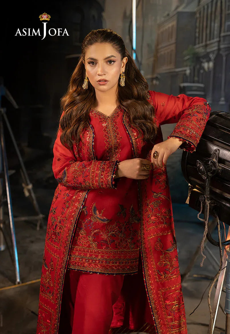 Asim Jofa | Luxury Festive Rejoice | AJLFF-12 - Rang-e-Khaas