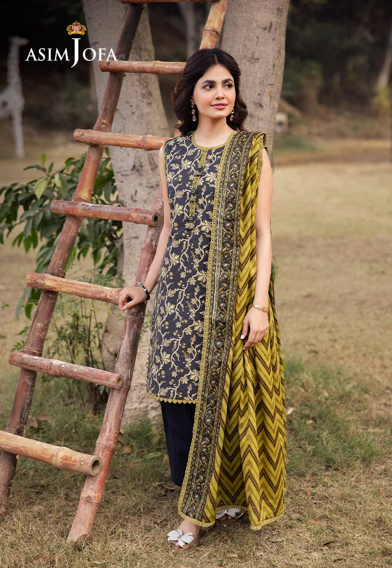 Asim Jofa | Prints Drop 2 | AJUBJ-26 - Rang-e-Khaas