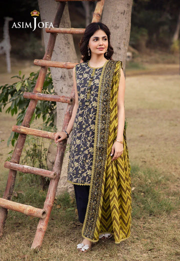 Asim Jofa | Prints Drop 2 | AJUBJ-26 - Rang-e-Khaas