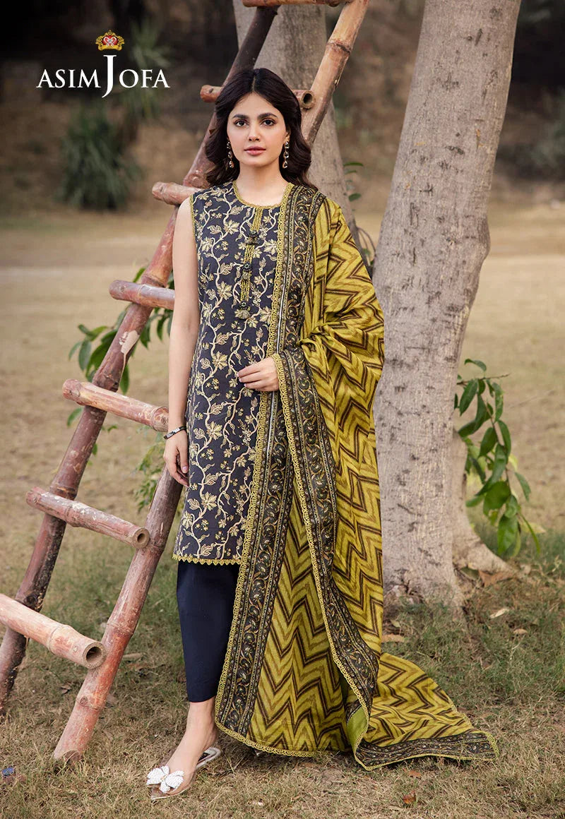 Asim Jofa | Prints Drop 2 | AJUBJ-26 - Rang-e-Khaas