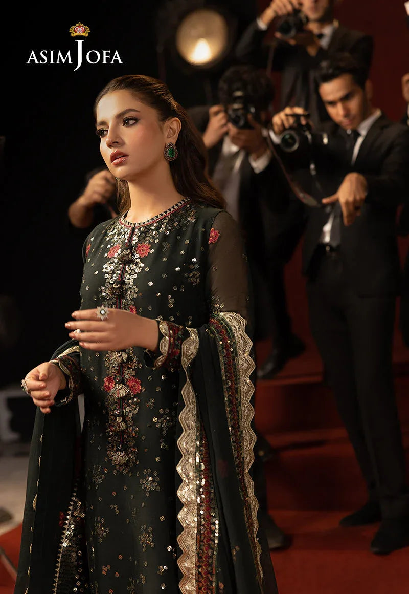 Asim Jofa | Festive Collection 25 | AJLLF-17 - Rang-e-Khaas