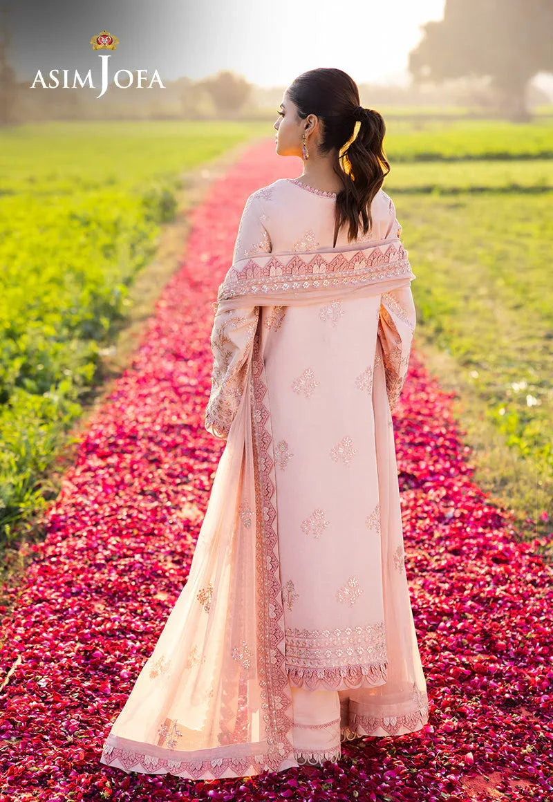 Asim Jofa | Luxury Lawn 25 | AJELL-15 - Rang-e-Khaas