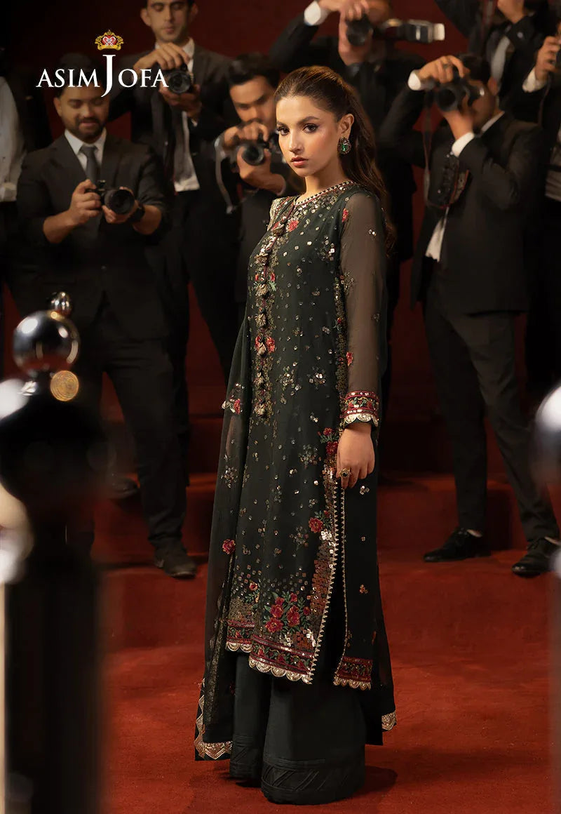 Asim Jofa | Festive Collection 25 | AJLLF-17 - Rang-e-Khaas