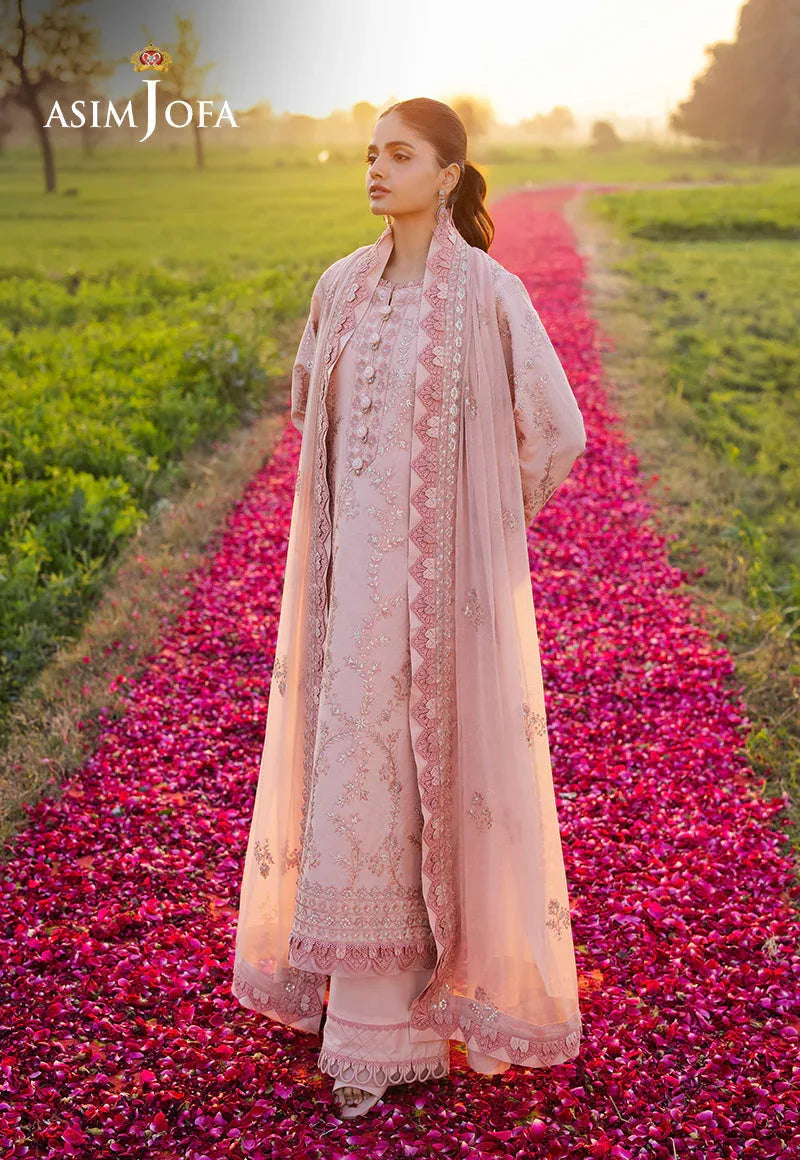 Asim Jofa | Luxury Lawn 25 | AJELL-15 - Rang-e-Khaas