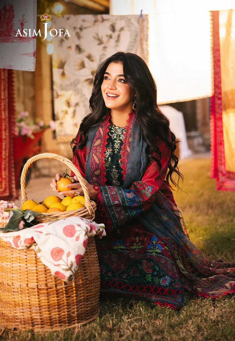 Asim Jofa | Prints Drop 2 | AJUBJ-06 - Rang-e-Khaas