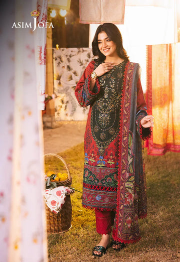 Asim Jofa | Prints Drop 2 | AJUBJ-06 - Rang-e-Khaas