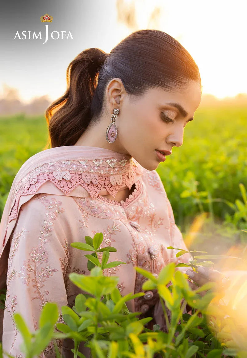 Asim Jofa | Luxury Lawn 25 | AJELL-15 - Rang-e-Khaas