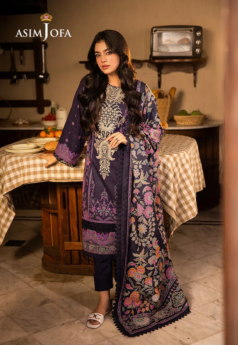 Asim Jofa | Prints Drop 2 | AJUBJ-07 - Rang-e-Khaas