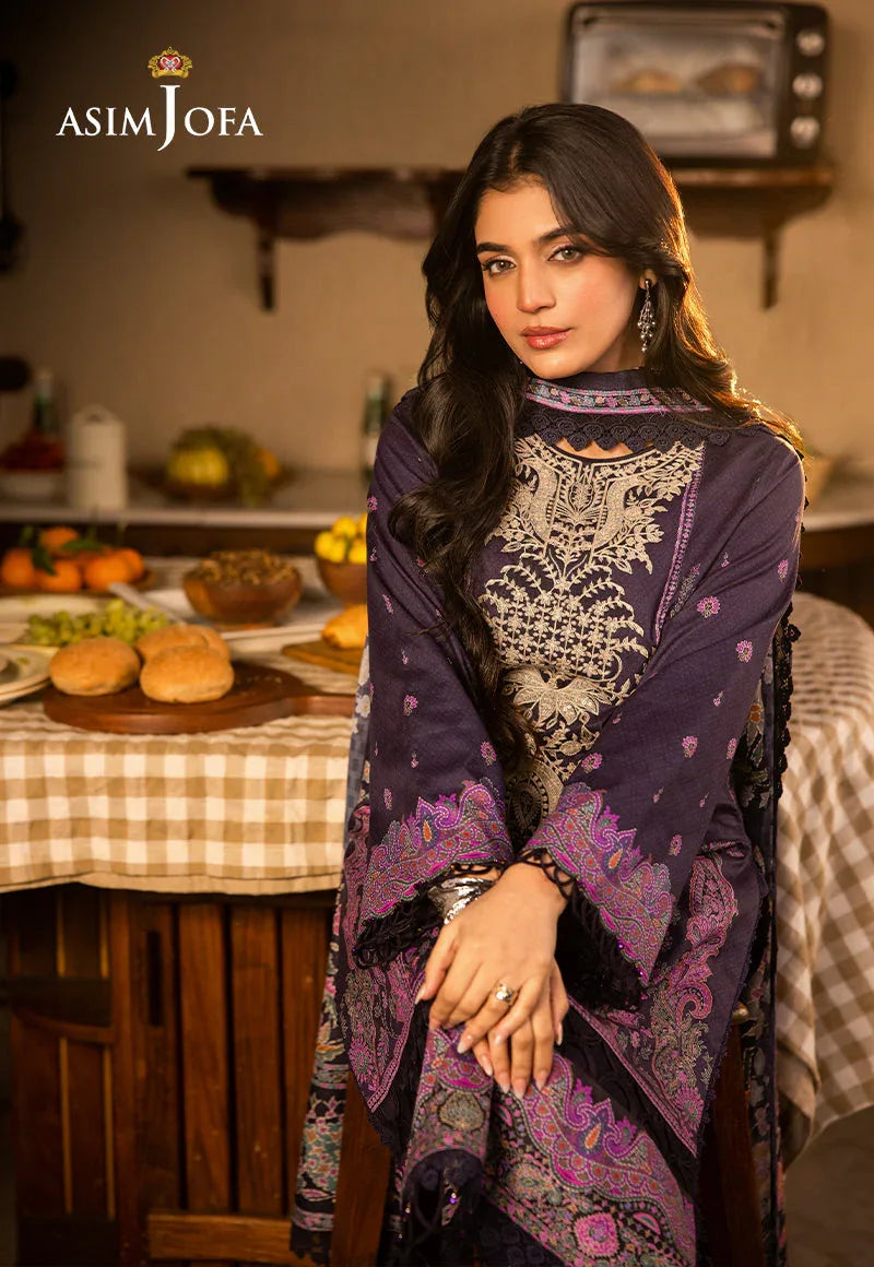 Asim Jofa | Prints Drop 2 | AJUBJ-07 - Rang-e-Khaas