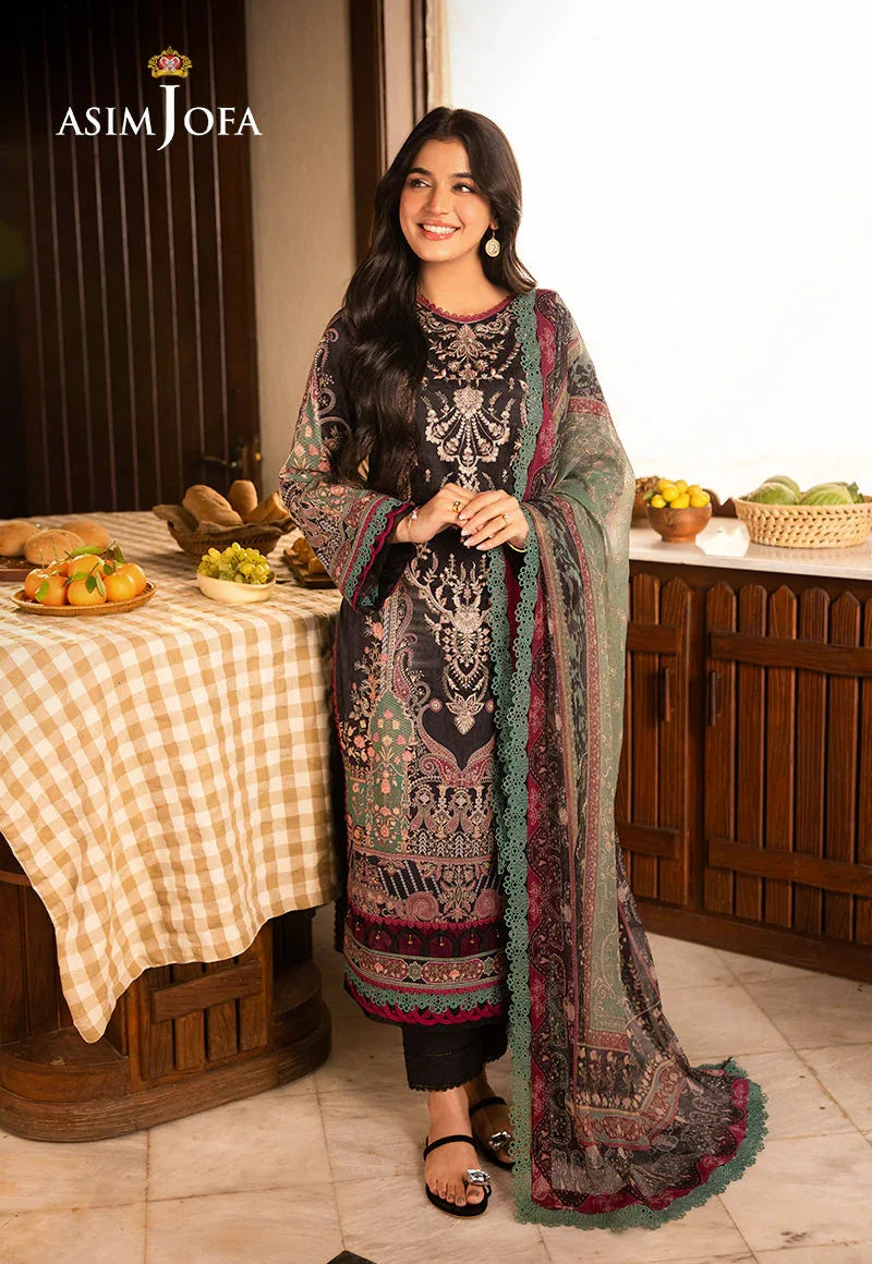 Asim Jofa | Prints Drop 2 | AJUBJ-03 - Rang-e-Khaas