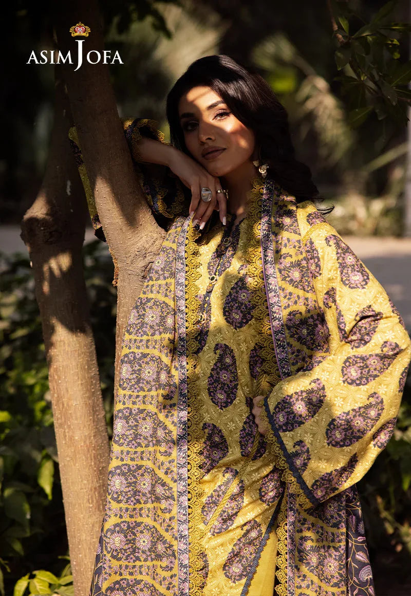 Asim Jofa | Prints Drop 2 | AJUBJ-33 - Rang-e-Khaas