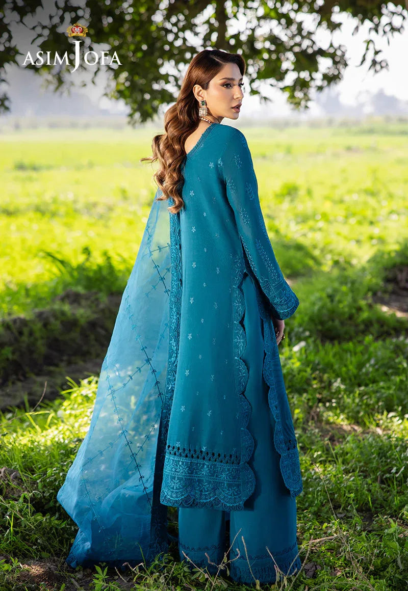 Asim Jofa | Luxury Lawn 25 | AJELL-17 - Rang-e-Khaas