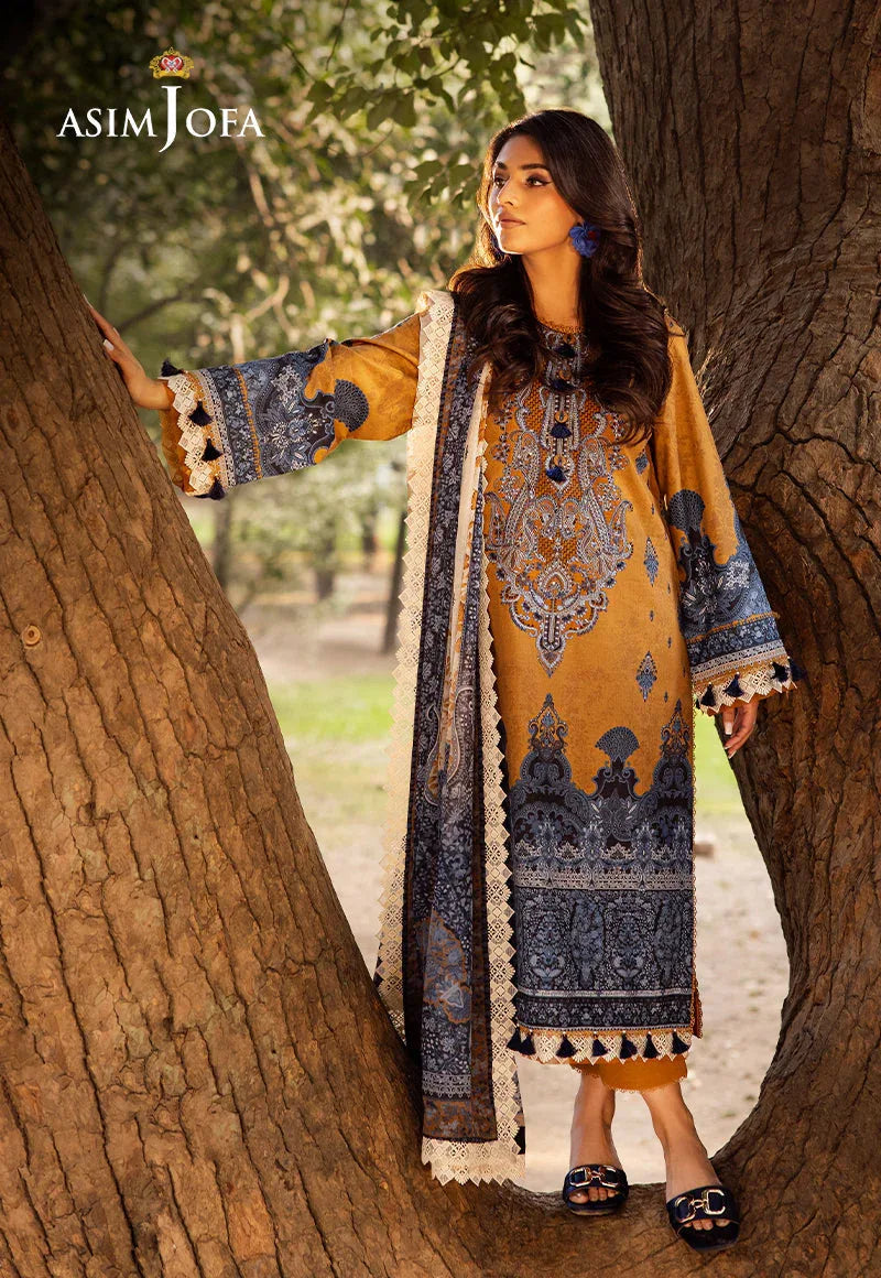 Asim Jofa | Prints Drop 2 | AJUBJ-10 - Rang-e-Khaas