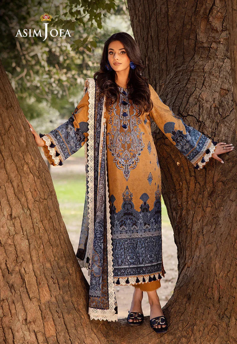 Asim Jofa | Prints Drop 2 | AJUBJ-10 - Rang-e-Khaas