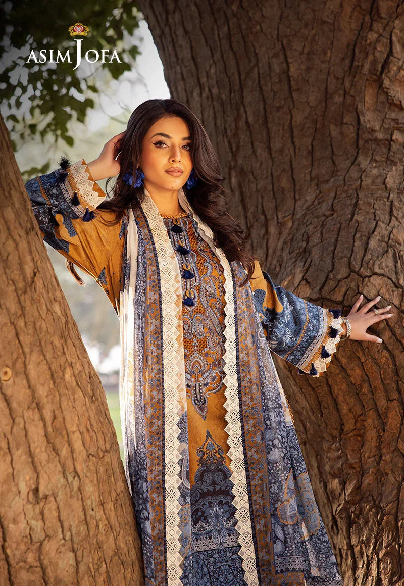 Asim Jofa | Prints Drop 2 | AJUBJ-10 - Rang-e-Khaas